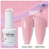 Top & Base 15ml (0.5 fl oz) Gel Nail Polish – Semi-Permanent UV/LED Soak-Off Base Coat and Top Coat, Long-Lasting Manicure