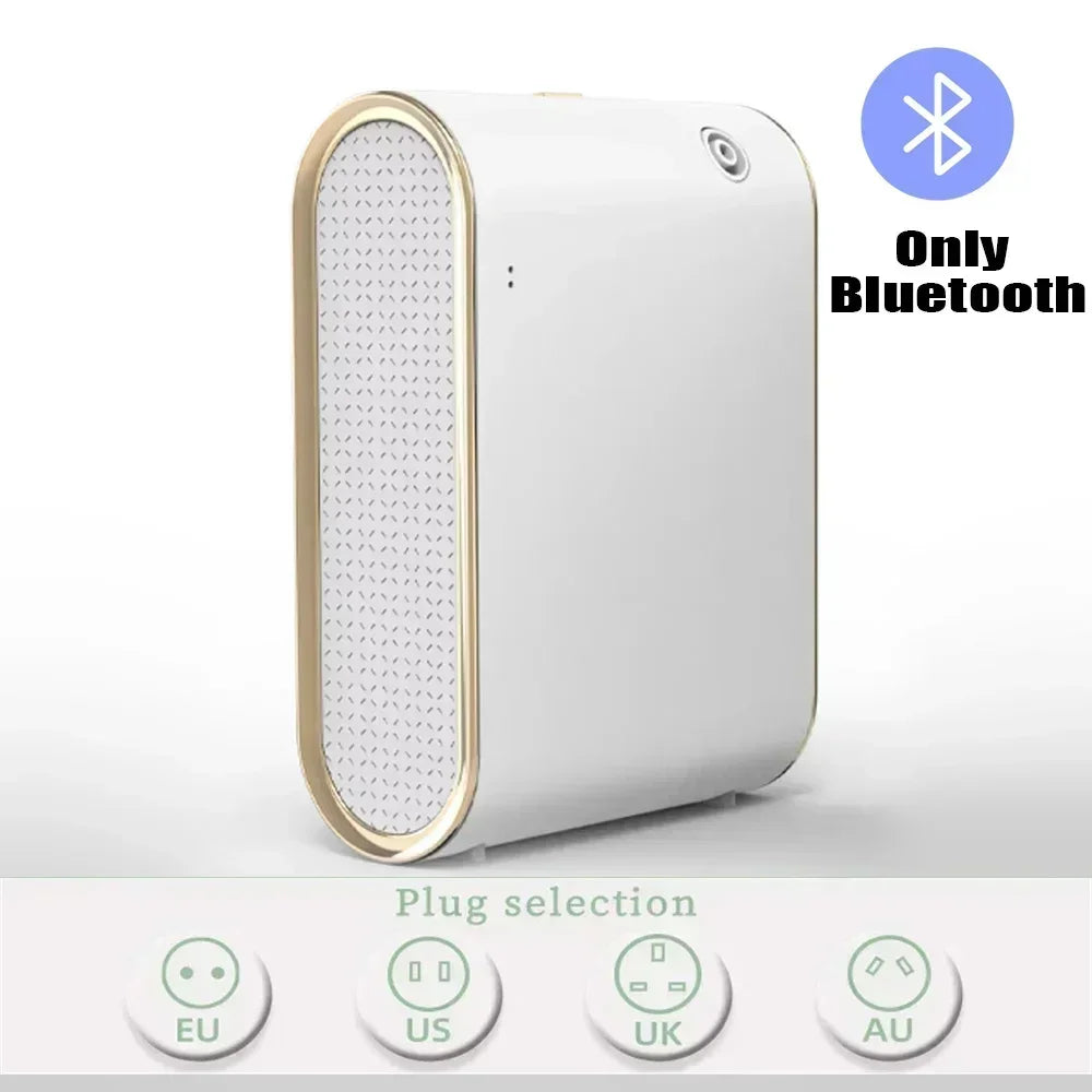Smart Wall-Mounted Aroma Diffuser 350ml (11.8 fl oz) — WiFi & Bluetooth App Control, Low-Noise Scent Machine for Home & Hotel