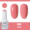 Glitter Gel Nail Polish 15ml Soak-Off UV/LED Base & Top Coat, 321 Colors