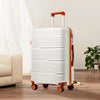 Rolling Spinner Luggage – Unisex Travel Suitcase 20 in (51 cm), 24 in (61 cm), 28 in (71 cm) with Lock