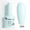 Hema-Free TPO-Free Gel Nail Polish 7.5ml, Glitter Jelly & Nude Shades, Soak-Off UV/LED Full Coverage French