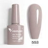 Hema-Free TPO-Free Gel Nail Polish 7.5ml, Glitter Jelly & Nude Shades, Soak-Off UV/LED Full Coverage French