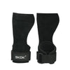 Faux Leather Non-Slip Palm Protector Wrist Wrap for Weightlifting — Wear-Resistant Grips for Deadlifts & Pull-Ups