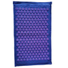 Acupressure Spike Mat Set 74 x 44 cm (29 x 17 in) with Pillow & Carry Bag – Natural Linen Buckwheat Massage Mat for Yoga & Pain Relief