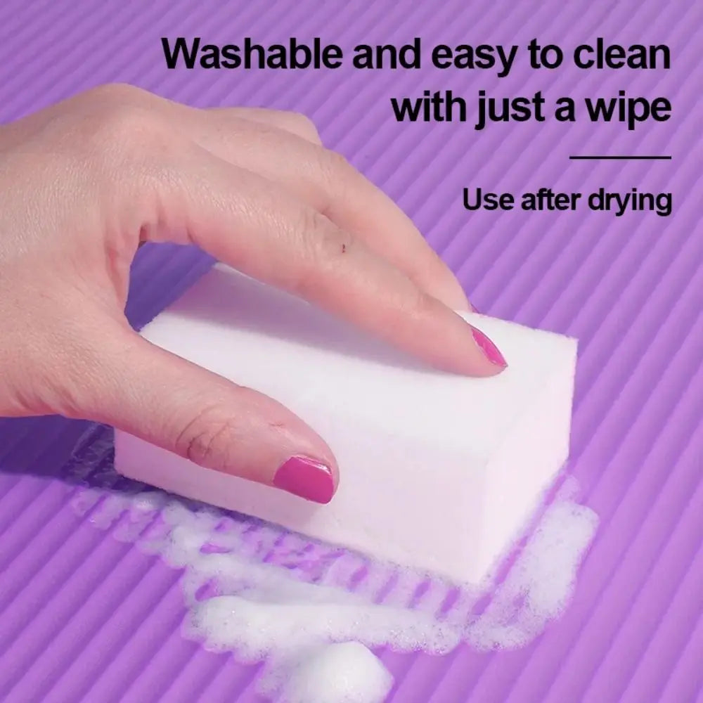 NBR Balance Pad for Yoga & Fitness – 44×30 cm (17.32×11.81 in), 2 cm or 4 cm Thick – Non-Slip Kneeling & Stability Cushion (Purple/Black)