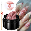Clear Non-Sticky Hand Extension Gel 15ml (0.51 fl oz) 3D Sculpting & Carving Solid Hard Gel for Fake Nails