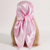 Solid 90cm (35.4in) Square Hijab Bandana – Silk-Feel Polyester Headscarf, Hip-Hop Neckerchief & Windproof Shawl for Women
