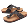 Women's Cork Suede Mules with Arch Support - Anti-Slip Outdoor Clogs