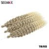 Ariel Water Wave Twist Crochet Braids – Ombre Synthetic Deep Wave Hair Extensions, 22 Inch (55 cm)