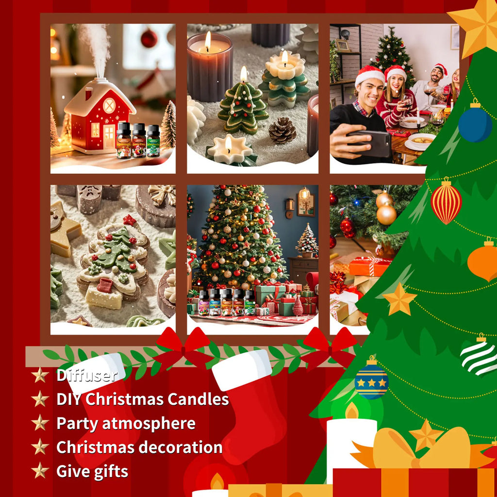 Gingerbread Man 10ml Essential Oil Holiday Diffuser & Perfume Oil Christmas Gift