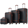 Hardshell 4-Piece Luggage Set 20, 24, 28 Inch (51, 61, 71 cm) Spinner Suitcases with Cosmetic Case and TSA Lock Lightweight