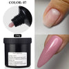 Clear Acrylic Builder Gel for Nail Extensions 250g (250ml) TPO-Free Hard Acrygel Pink Nude White for French Nail Art