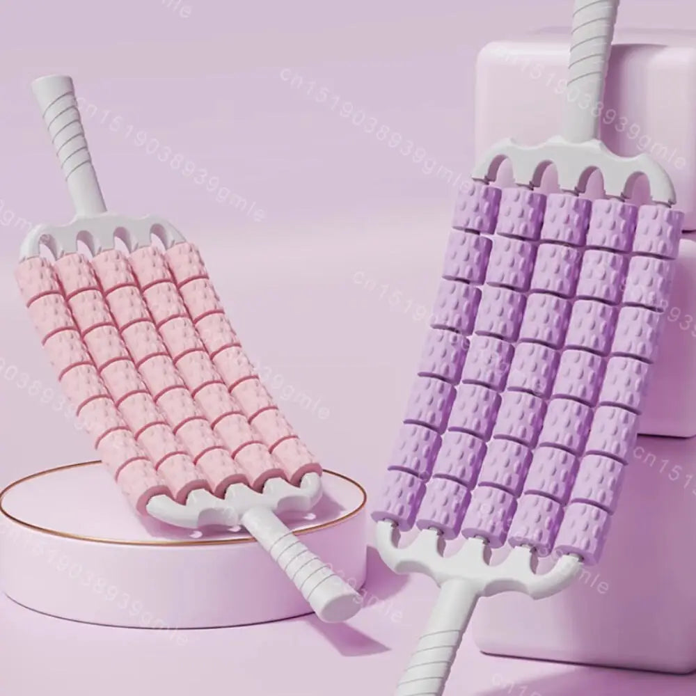 Portable Slimming Roller Massager Deep Tissue Lymphatic Muscle Roller for Legs Back Body