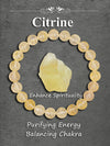 Natural Pyrite Bead Bracelet Unisex Healing Stone Jewelry for Wealth Abundance and Protection