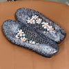 Sequin Clear Jelly Sandals for Women - Flat Beach Slip-On Sandals