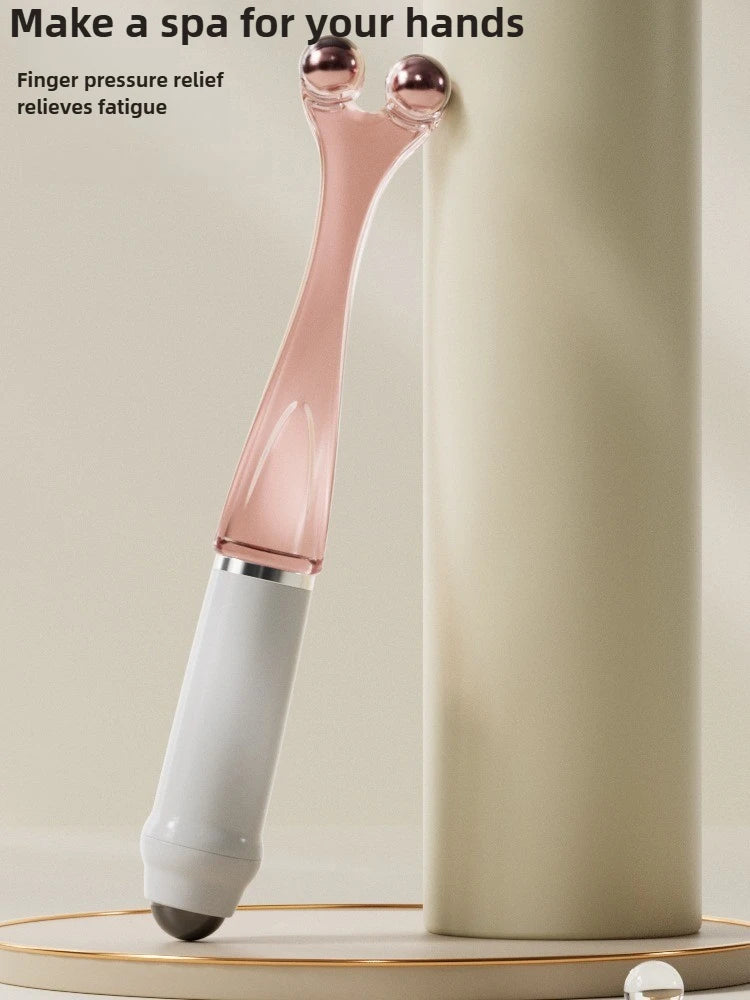 Handheld Finger Joint Massage Roller – Acupoint Magnetic-Bead Finger Massager for Arthritis Relief & Finger Fatigue