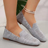 Breathable Mesh Slip-On Flats for Women — Lightweight Casual Ballet Loafers with Soft EVA Sole