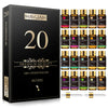 MAYJAM 20-Pack 5ml Pure Essential Oils Gift Set – Sandalwood, Lavender, Lemongrass, Bergamot, Eucalyptus for Diffuser & DIY Aromatherapy