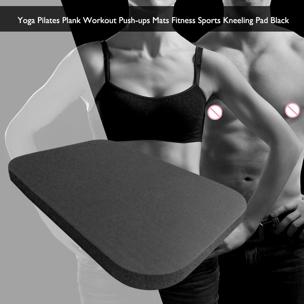 Non-Slip Knee Protector Pad for Yoga & Fitness — Portable Knee Cushion 11.4 x 7.5 x 0.6 in (29 x 19 x 1.5 cm)