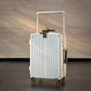 Aluminum Frame Rolling Luggage with Wide Handle, 360-Degree Silent Colorful Spinner Wheels and TSA Lock — 20/24/26/28 Inch (35–77 cm) Trolley Suitcase