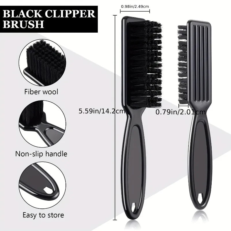 Barber Neck Brush for Beard Styling & Hair Cutting – Cleaning Brush Salon Men’s Grooming Tool (Combo Pack)