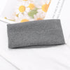 Women's Wide Elastic Organic Cotton Headband — Fashion Headwrap for Yoga, Makeup & Everyday