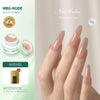 Milky Smooth Builder Hard Gel 100g (3.53 oz) UV/LED Soak-Off Nail Extension Gel — Long-Lasting, Self-Leveling Nail Builder for Manicure & Nail Art
