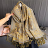 Cashmere-Feel Pashmina Shawl – Women's Warm Winter Scarf Wrap, 70 x 190 cm (27.6 x 74.8 in)