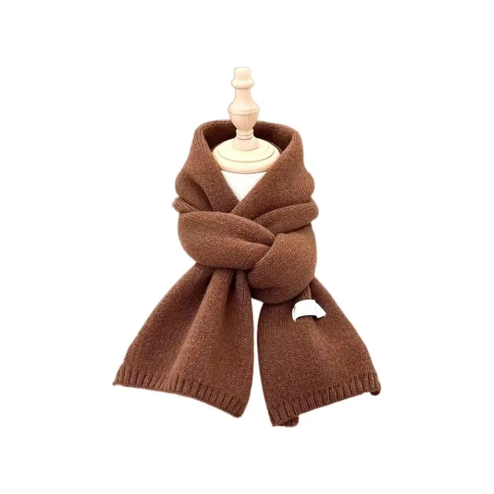 Women's Soft Cashmere-Feel Knit Winter Scarf — Long Thick Pashmina Shawl Wrap Hijab 22 x 160 cm (8.7 x 63 in)