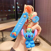 Lilo & Stitch Silicone Keychain Pendant - Cartoon Key Ring for Car, Phone & Bag (4–6 cm / 1.6–2.4 in)