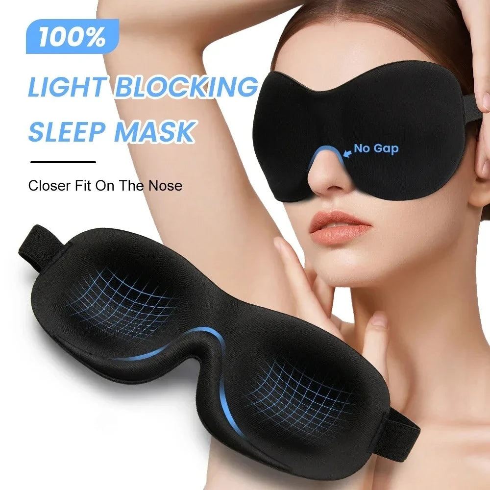 Bluetooth Heated Eye Massager with Vibration & Airbag Compression — Foldable Rechargeable Eye Spa with Music, 4 Modes