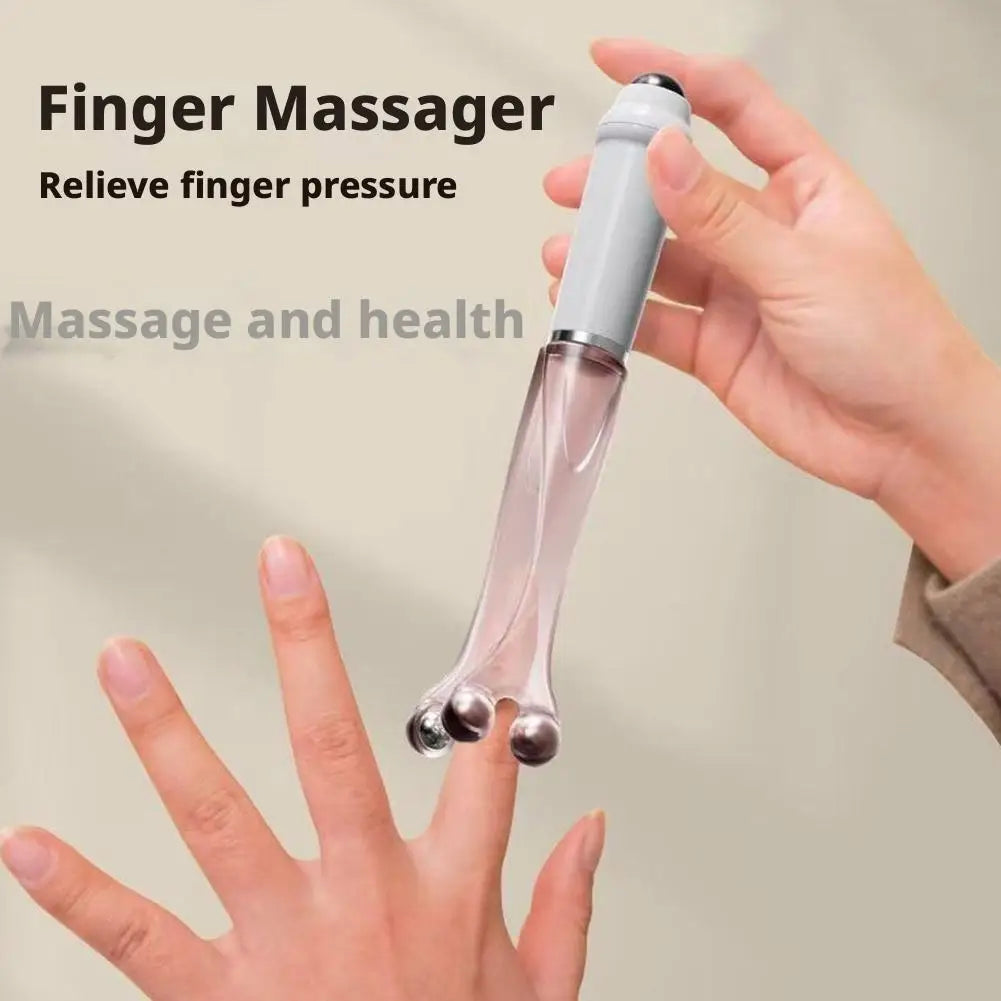 Finger Massager Roller - Hand & Palm Massage Tool for Arthritis Relief, Pain Relief & Improved Circulation