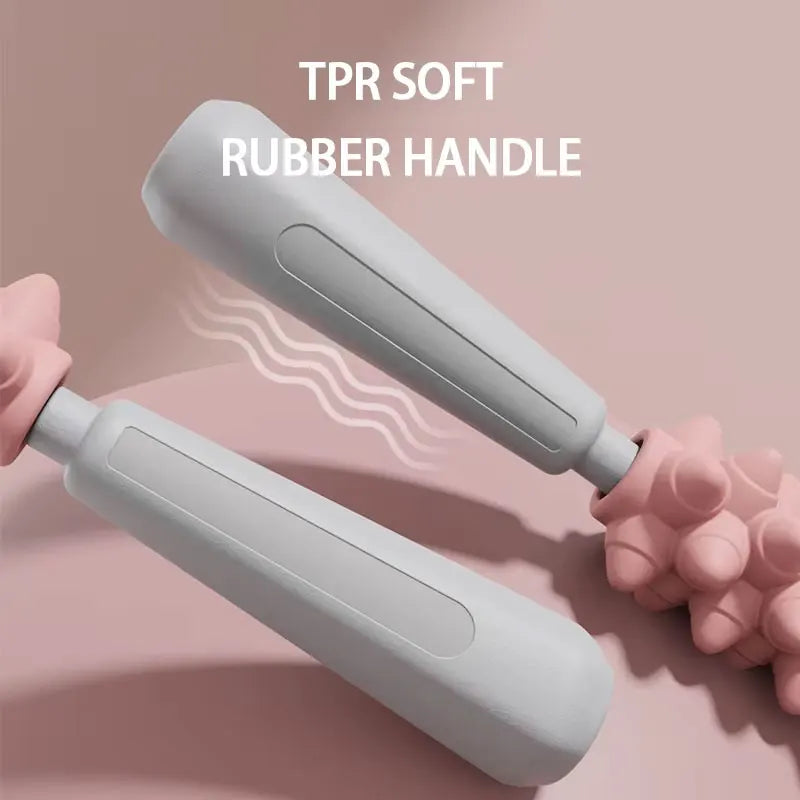 Wolf Tooth Muscle Massage Stick Roller - TPE Deep Tissue Massager for Calves, Thighs, Arms & Forearms, Yoga & Fitness Recovery