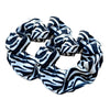 2-Pack/3-Pack Retro Leopard Print Thick Fabric Hair Loops – Elastic Hair Ties for Women
