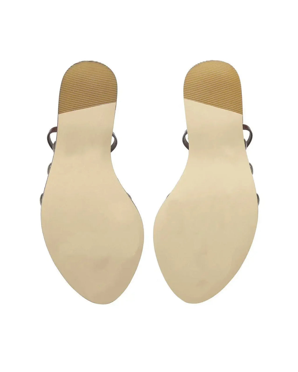 Women's Woodgrain Chunky Sandals – Square Block Heel 14 cm (5.5 in), Waterproof, Rivet & Rhinestone Accents, Metal Buckle