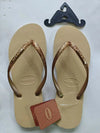 Women's Summer Flip Flops - Outdoor Beach Travel Slippers, Fashion Flat PVC Sandals