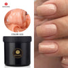 Clear Acrylic Builder Gel for Nail Extensions 250g (250ml) TPO-Free Hard Acrygel Pink Nude White for French Nail Art