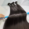 100% Virgin Brazilian Straight Human Hair Extensions 3 or 4 Bundles Deal 28/30/32/40 Inch (71-102 cm) Natural Black Remy