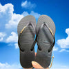 Women's Summer Flip Flops - Outdoor Beach Travel Slippers, Fashion Flat PVC Sandals