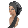 Large Satin Sleep Bonnet for Women - 42 cm (16.5 in) Silk Night Cap for Hair Protection