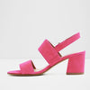 LOSLANDIFEN Women's Open Toe Ankle Strap Chunky Heel Sandals - 5.5 cm (2.17 in) Heel