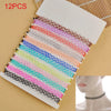 12-Pack Vintage Stretch Tattoo Choker Necklaces for Women Elastic Short Pendant Chokers