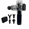 Deep Tissue Percussion Massage Gun – Muscle Recovery & Pain Relief, Up to 20 Speeds, 2500mAh Battery, Multiple Interchangeable Heads