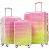 3-Piece Hardshell Luggage Set – Gradient Expandable Spinner Suitcases 20 in (51 cm), 24 in (61 cm), 28 in (71 cm) with TSA Lock