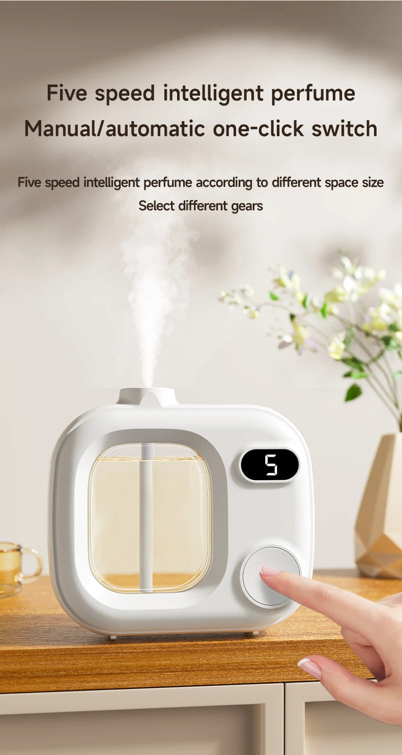 Automatic Aromatherapy Diffuser Fragrance Sprayer Air Freshener for Home, Bedroom & Bathroom