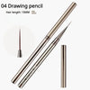 Nails Art Liner Brushes Elongated Lines Striping Drawing Painting  6/9/12/15/18/25mm Nail Design Pen Professional Manicure Tool