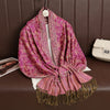 Cashmere-Feel Pashmina Shawl – Women's Warm Winter Scarf Wrap, 70 x 190 cm (27.6 x 74.8 in)