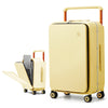 20-Inch (51 cm) Cabin Hardside Carry-On Luggage - Wide Handle Aluminum Frame, PC Shell Spinner (Unisex)