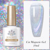 Cat Eye Magnetic Gel Nail Polish 10ml (0.34 fl oz) HEMA & TPO Free, Semi-Permanent Soak-Off, Full Coverage — 117 Colors