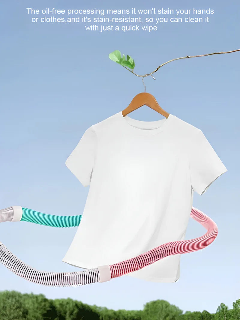 Weighted Tummy Tuck Hoop – Soft Spring Hula Hoop for Waist Training & Home Exercise